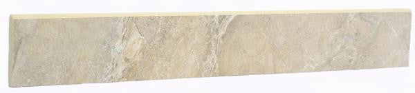 Icaria Beige Porcelain Bullnose 3x24