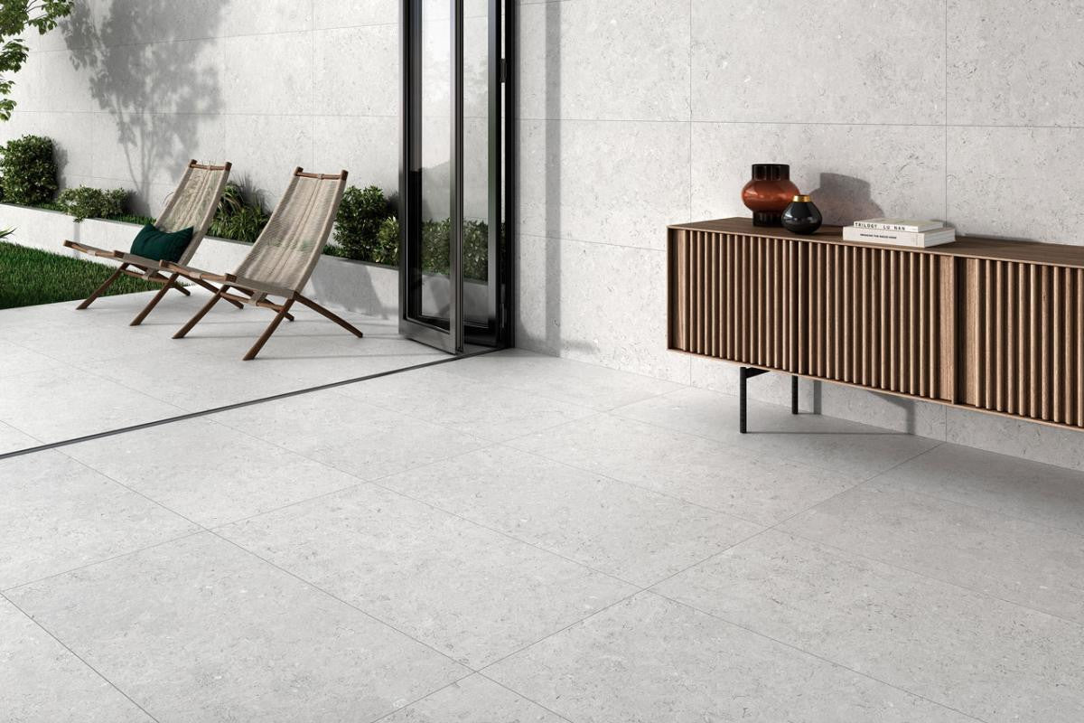 Caliope InOut White 24x24 Matte Porcelain Tile