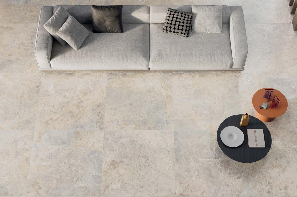 Versilia Fiorito Ivory Silky 24x48 Porcelain Tile