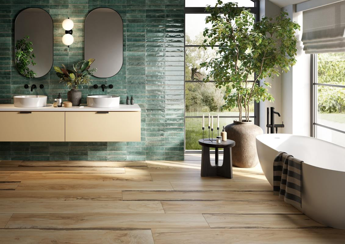 Sherwood Maple 9x59 Wood Look Porcelain Plank Tile