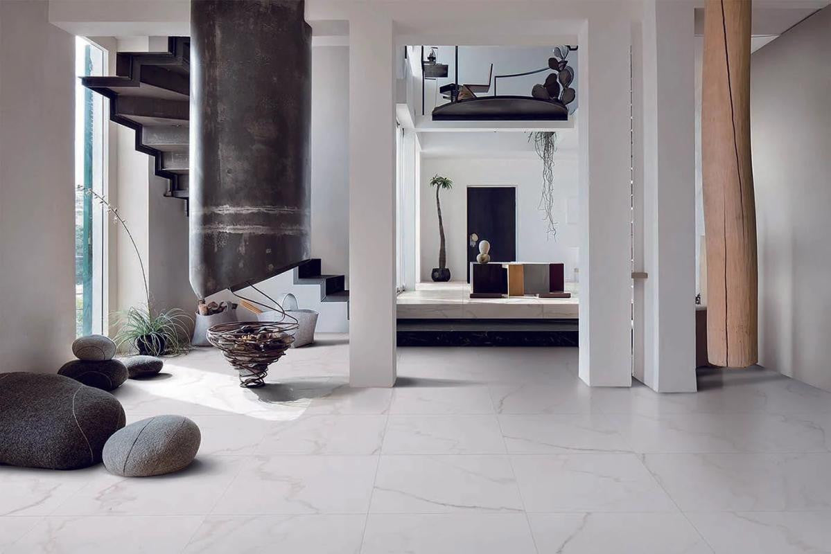 Creta Cream Polished 12x24 Porcelain Tile