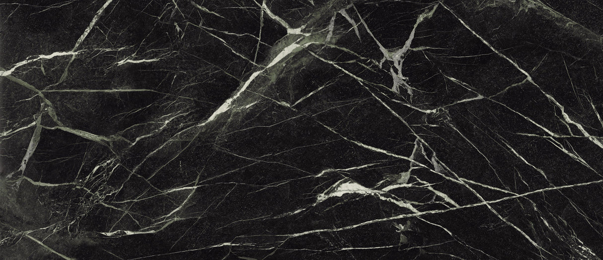 Marmoteca Deep Green 48x110 Marble Look Porcelain Panel