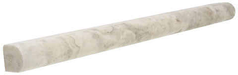 Silver Travertine Pencil Liner 0.7x12