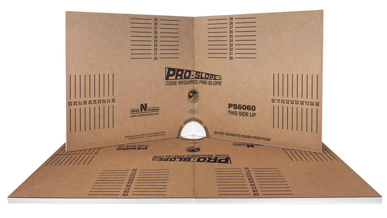 ProSlope with Positive Weep Protector 60" x 60" Tray