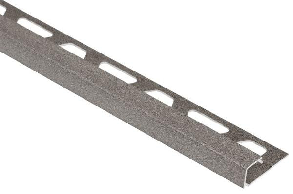 QUADEC Square Edge Tile Trim 3/8" Stone Grey