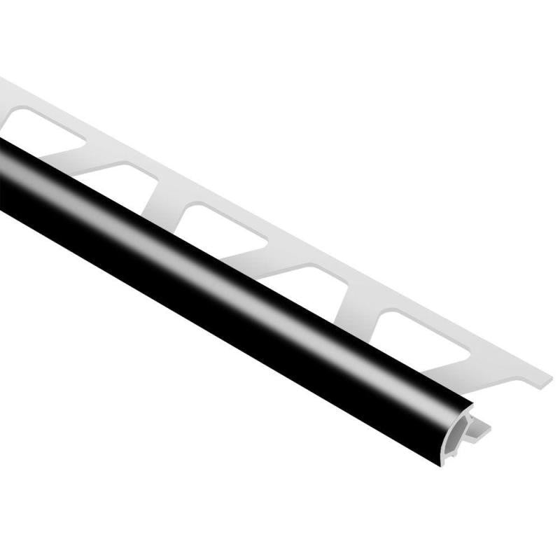 RONDEC Black PVC Bullnose Trim 3/8"