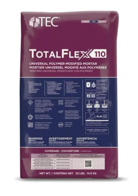 TEC TotalFlex 110 Mortar White 32 lb