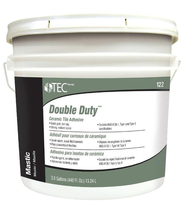 TEC 123 Double Duty Mastic, 3.5 Gallon