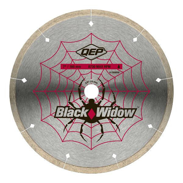 Black Widow 7" Premium Diamond Tile Blade
