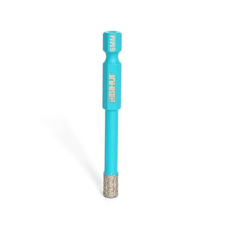 1/4" Brazed Diamond Dry Drill Bit