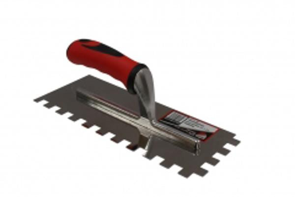 Stainless Steel 1/4" x 3/8" U-Notch Trowel