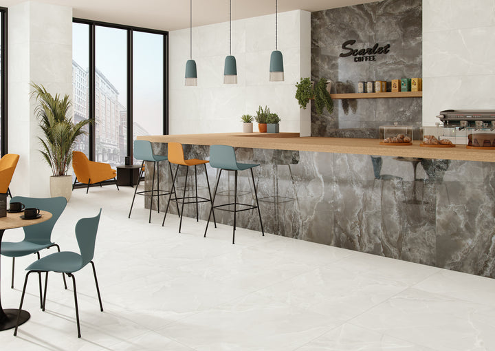 Scarlet Soft White 24x48 Matte Porcelain Tile