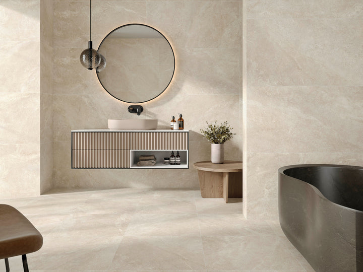 Nuance Ivory 24x24 Matte Porcelain Tile