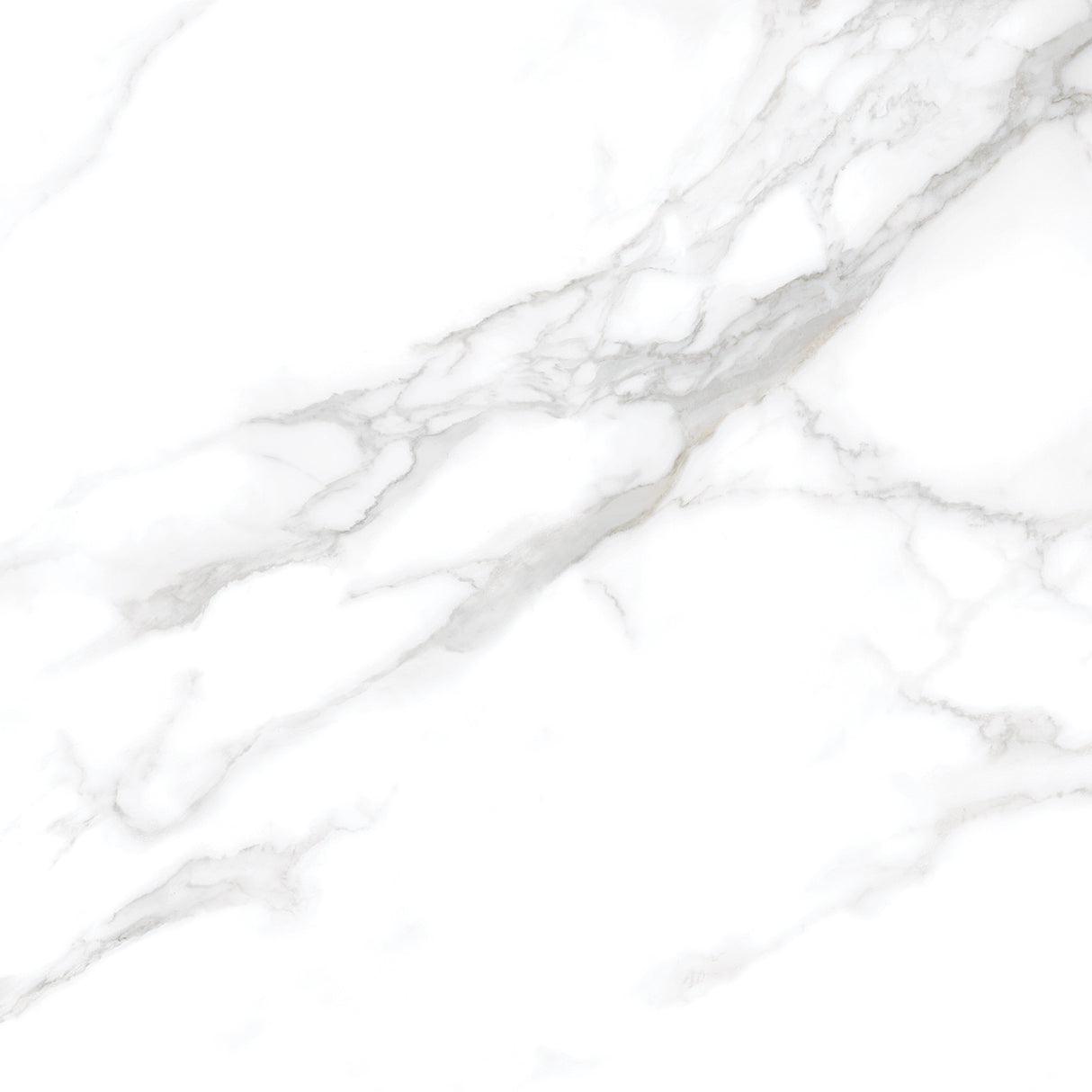 Silver Moon 24x24 Polished Marble Look Porcelain Tile