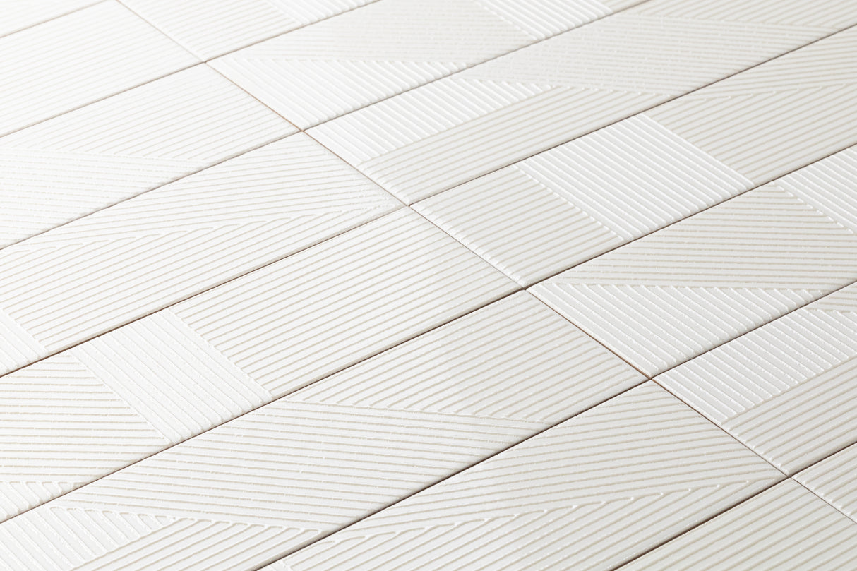 Patch Opera Branco Glossy 4x16 Ceramic Subway Tile