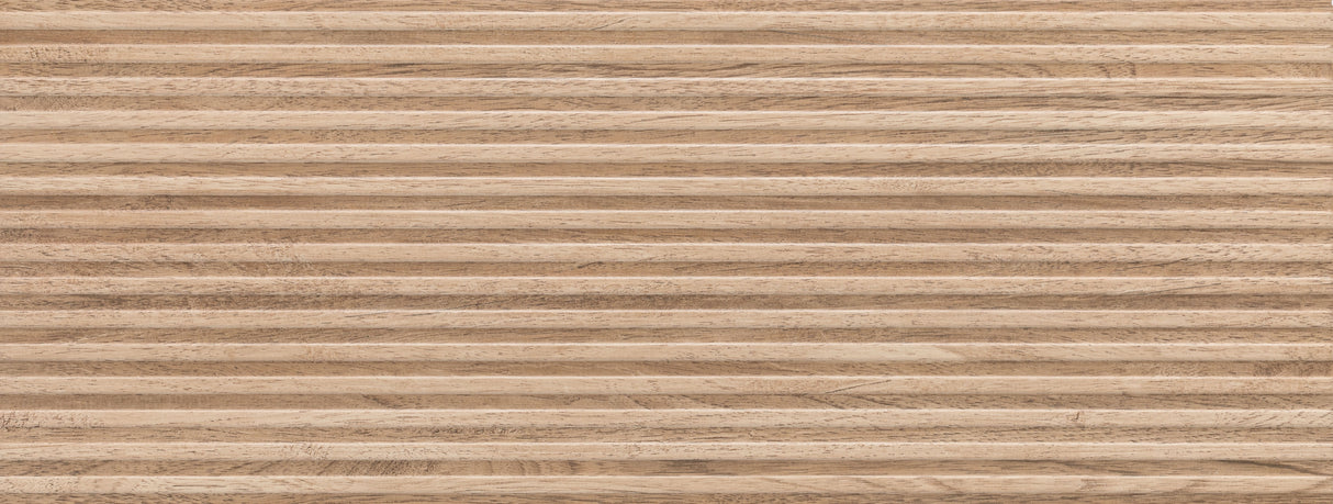 Filetto Camel 18x48 Fluted Ceramic Wall Tile