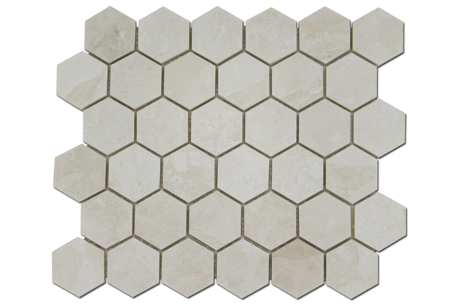 Perla 2" Honeycomb Mosaic Tile