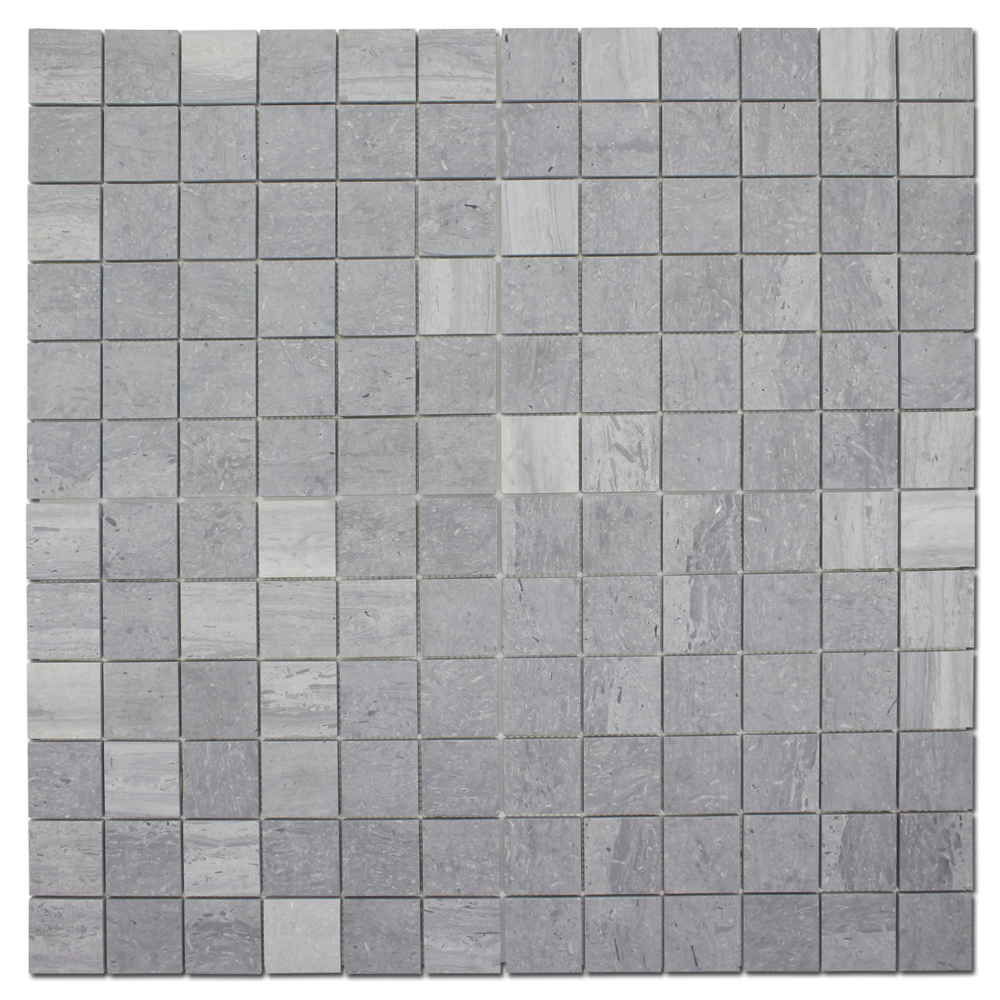 Large view of our Blue Savoy Marble 2x2 Mosaic Tile