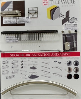 TileWare Products Shower Accessories: No Rust, Permanently Attached, Beautiful!