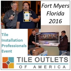 Tile Outlets' Winners: Sunrise Remodeling and Bahama Construction in Fort Myers