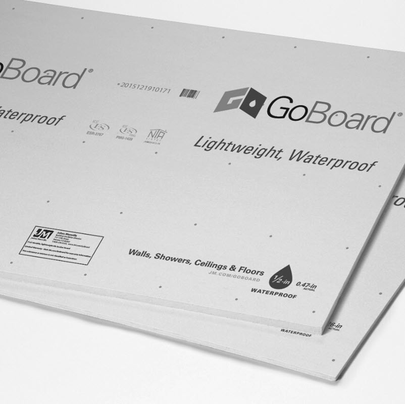 Introducing GoBoard Waterproof Tile Backer Board