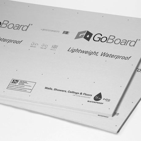 Introducing GoBoard Waterproof Tile Backer Board