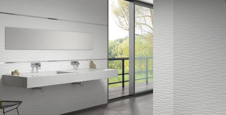 Reimagine Your Bathroom With White Wall Tile Introductions