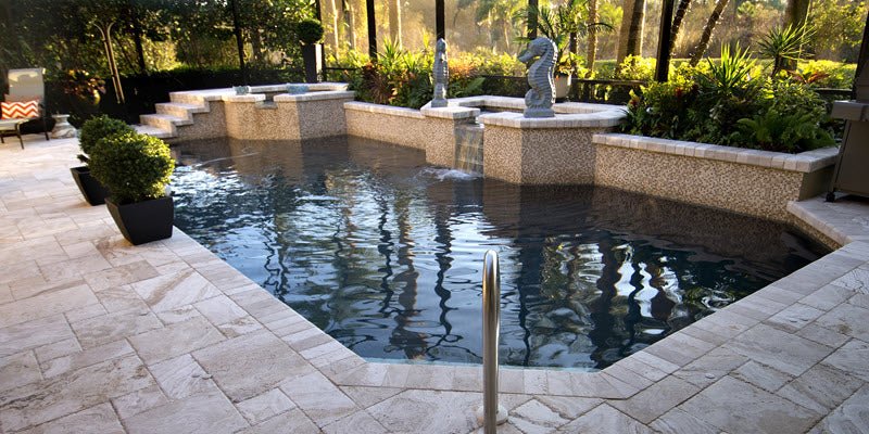 Expected and Unexpected Pool Tile Ideas for Your Backyard Spa
