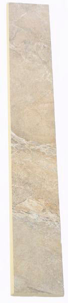 Icaria Beige Porcelain Bullnose 3x24