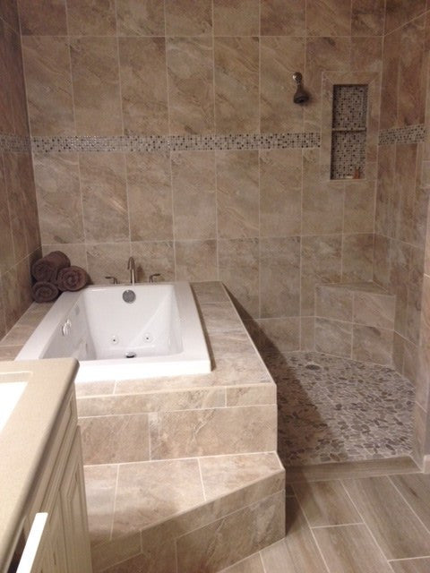 Icaria Beige 12x24 Stone Look Porcelain Tile