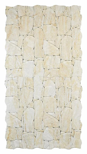 Teide Sand Interlock 13x26 Textured Porcelain Wall Tile