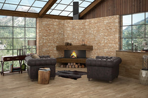 Teide Sand Interlock 13x26 Textured Porcelain Wall Tile