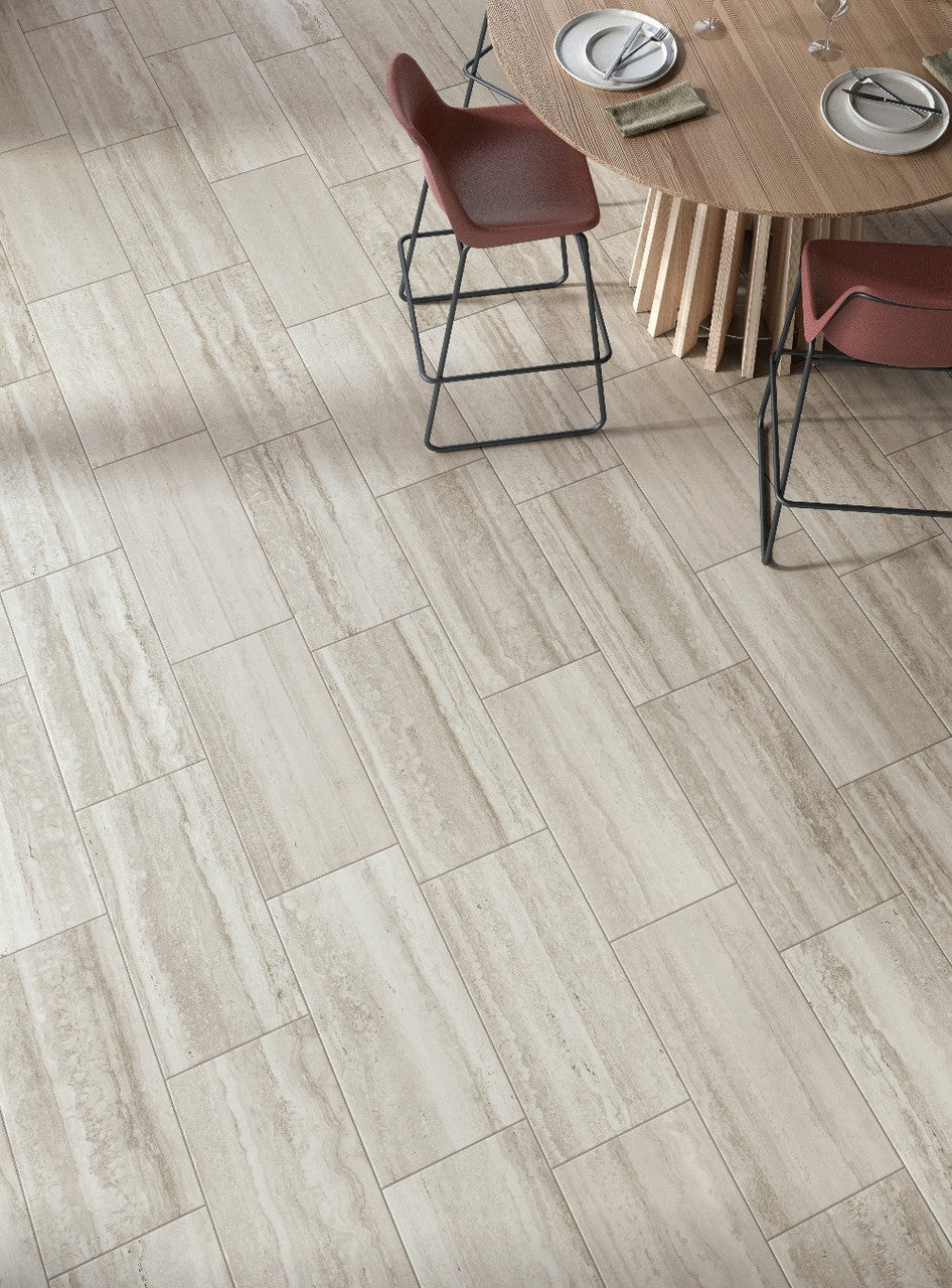 Flow Ice 12x24 Stone Look Porcelain Tile