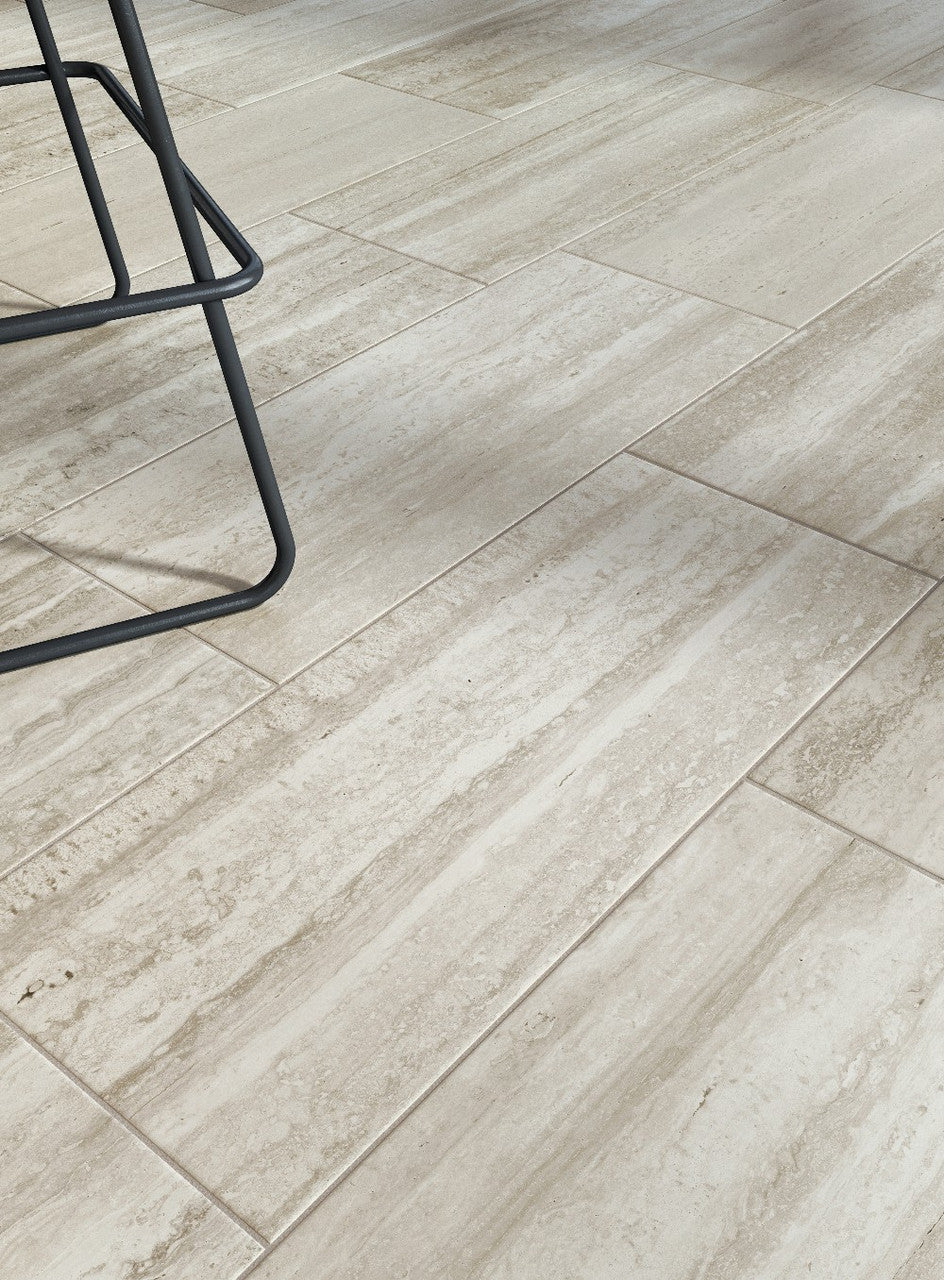 Flow Ice 12x24 Stone Look Porcelain Tile