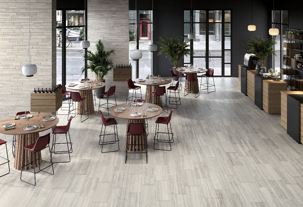 Flow Ice 12x24 Stone Look Porcelain Tile