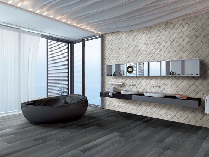 New York Greenwich Village 4x8 Brick Look Porcelain Tile 4
