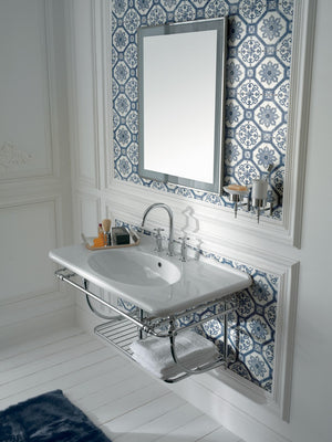 Vintage Dec 8 8x8 Patterned Porcelain Tile