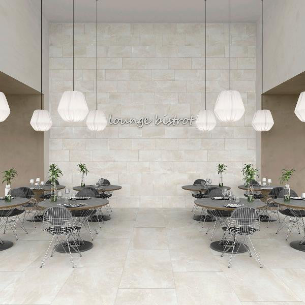 Iroc White 12x24 Porcelain Floor Tile 2