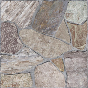 Piedra Amauri Multicolor 22x22 Stone Look Ceramic Tile