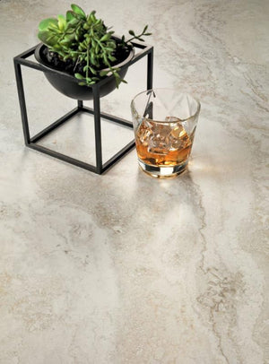 Prestige Travertino White Soft 12x24 Travertine Look Porcelain Tile