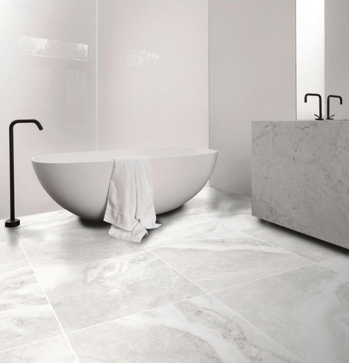 Izmir Lt Grey Polished 24x24 Porcelain Tile 2