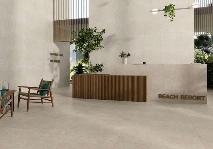 Ulisse Beige 24x24 Matte Porcelain Tile 4