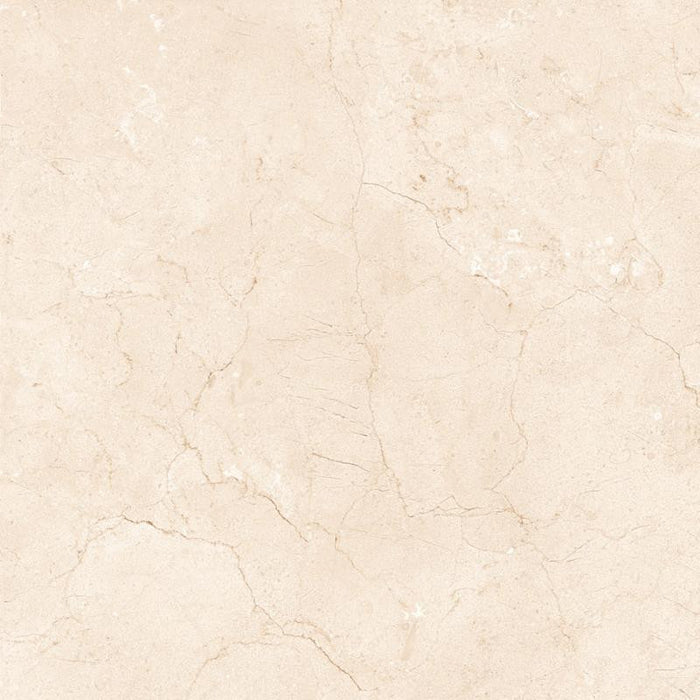 Marfil Crema 24x24 Polished Marble Look Porcelain Tile 3