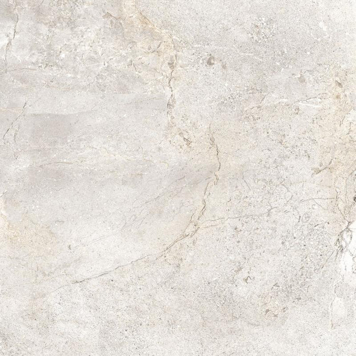 Milestone White 24x24 Porcelain Floor Tile 1