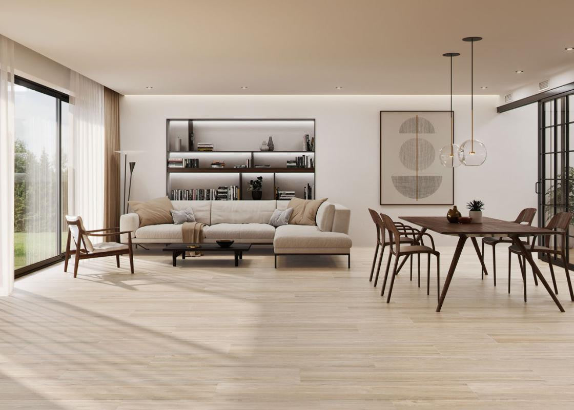 Havsta Natural 12x60 Wood Look Porcelain Plank Tile