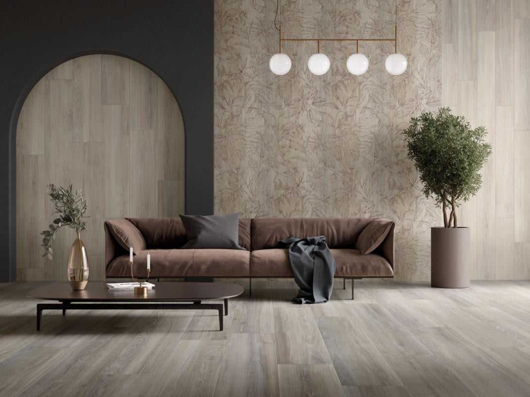 Ikon Alps 8x48 Wood Look Porcelain Plank Tile | Tile Outlets