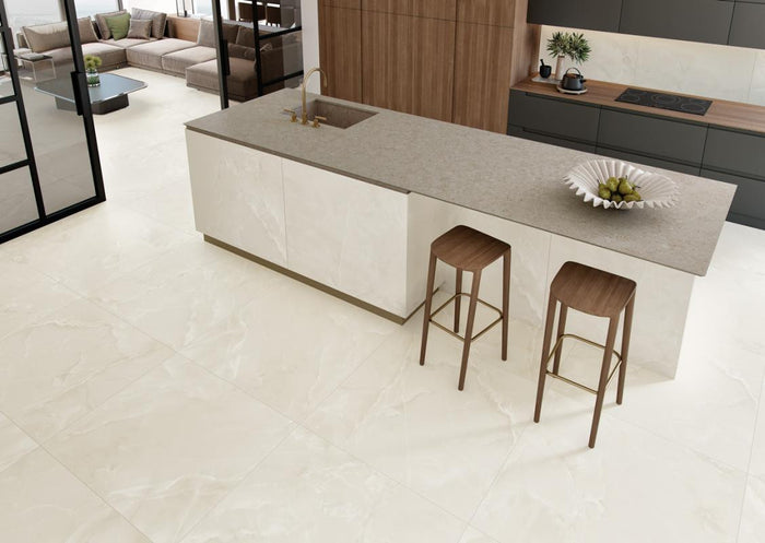 Scarlet Soft White 12x24 Matte Porcelain Tile 3