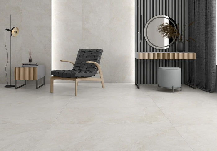 Mylos Bone 24x24 Stone Look Porcelain Tile 2