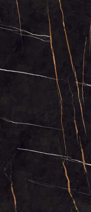 Sahara Noir 24x48 Marble Look Porcelain Tile