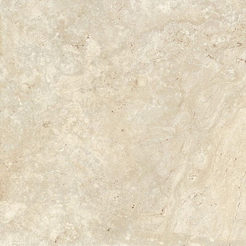I Travertino Beige Cross Cut 24x24 Travertine Look Porcelain Tile